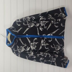 Oshkosh B'Gosh Dinosaur Fossil Zip up Fleece Size 6